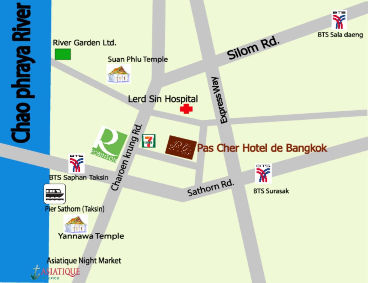 Pas Cher Hotel de Bangkok 24