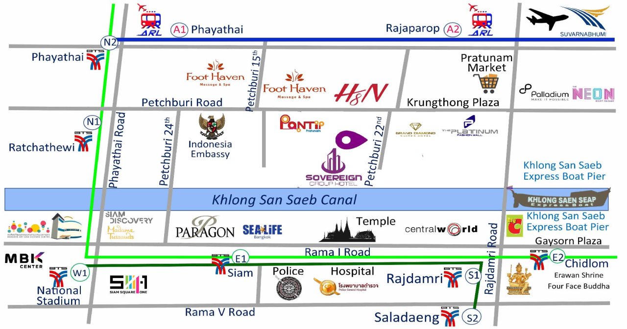 Sovereign Group Hotel @ Pratunam Bangkok 18