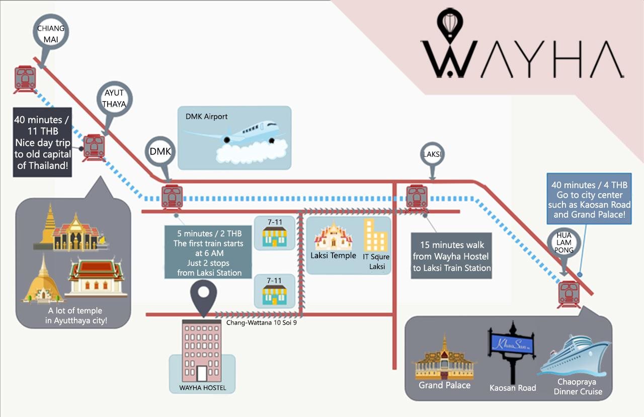 Wayha Hostel Don Mueang Airport 20