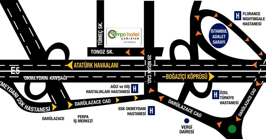 Tempo Hotel Çaglayan Istanbul 18